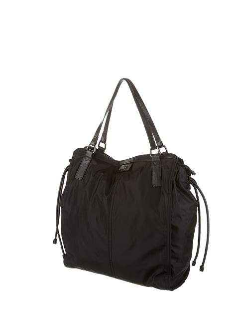 burberry buckleigh black nylon shopper|Burberry Buckleigh Packable Nylon Tote .